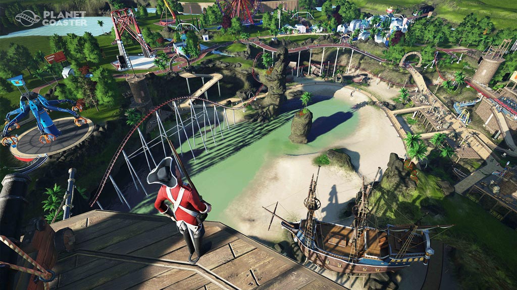 Membangun roller coaster dengan desain kreatif