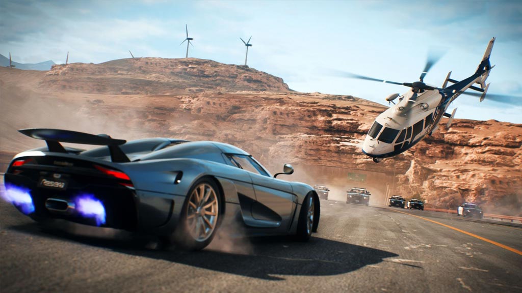 Need for Speed Payback police chase scene