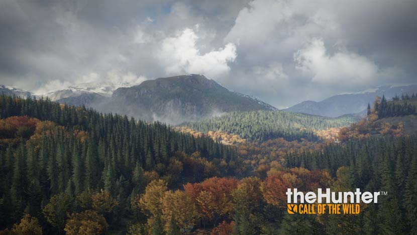 theHunter Call of the Wild sunset landscape