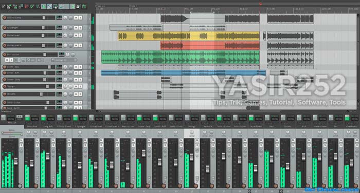 Reaper DAW plugin management and mixer