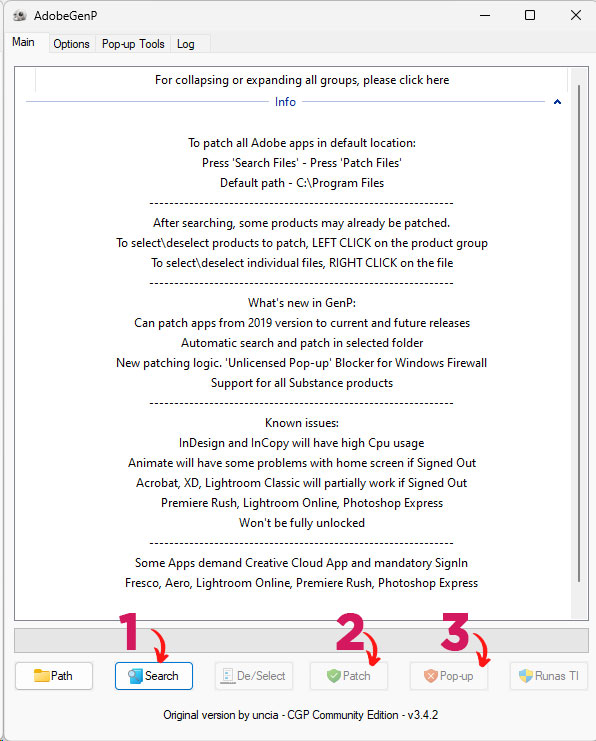 Adobe GenP Patch