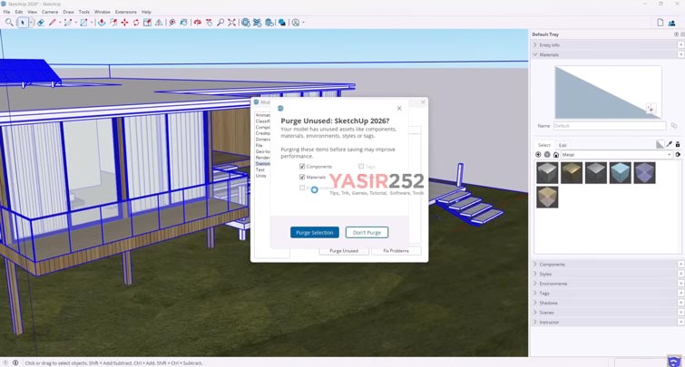 Sketchup Pro 2026 Download link dan tampilan UI