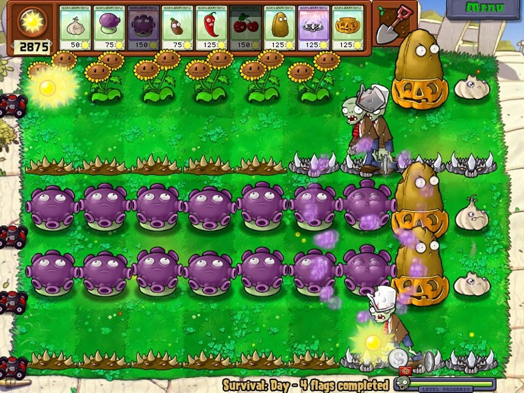 Gameplay Plants Vs Zombies Original Game Of The Year